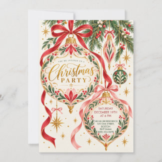 Kerstversiering Vintage Kerstfeest Kaart
