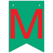 kerstversiering vlaggetjes (Tweede vlag)