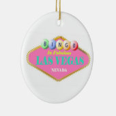 kerstversiering voor Bingo Player Keramisch Ornament (Rechts)