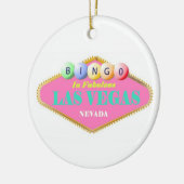 kerstversiering voor Bingo Player Keramisch Ornament (Links)