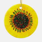 kerstversiering voor de feestdag keramisch ornament (Voorkant)