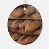kerstversiering voor Frans brood Keramisch Ornament (Links)