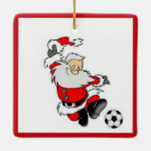 kerstversiering voor kerstfeestbedekking keramisch ornament (Achterkant)