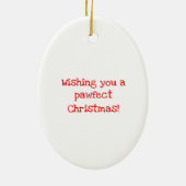 kerstversiering voor staffie keramisch ornament (Achterkant)