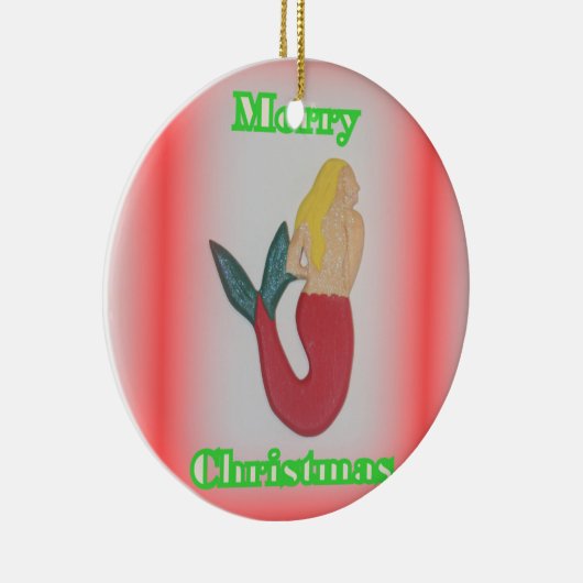 kerstversiering voor zeemeervis en walvis keramisch ornament (Rechts)