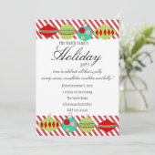 Kerstversieringen afspelen kaart (Staand voorkant)