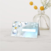 kerstversieringen en sneeuwvlokken (Voorkant)