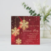 Kerstversieringen, RedCorporate-kerstfeest Kaart (Staand voorkant)