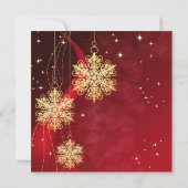 Kerstversieringen, RedCorporate-kerstfeest Kaart (Achterkant)