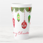  kerstversieringen/Retro Latte Mok (Voorkant)