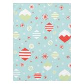 kerstversieringen tafelkleed (Voorkant)