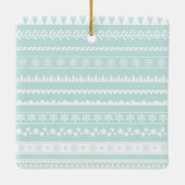 Kerstversieringskeramisch Ornament (Achterkant)