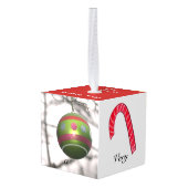 Kerstversieringskubus Ornament (Achter hoekig)