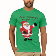 Kerstvet Man Santa Office Humor Funny Joke