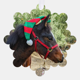 kerstveulen ornament kaart