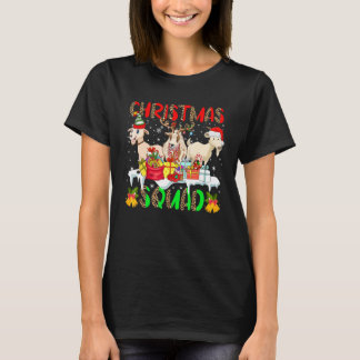 kerstviadluipluipaard drie Santa Reindeer Elf G T-shirt
