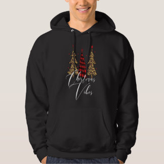 Kerstvibes Buffalo Pset Leopard Slim Christm Hoodie