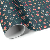 kerstvibes cadeaupapier (Rol Hoek)