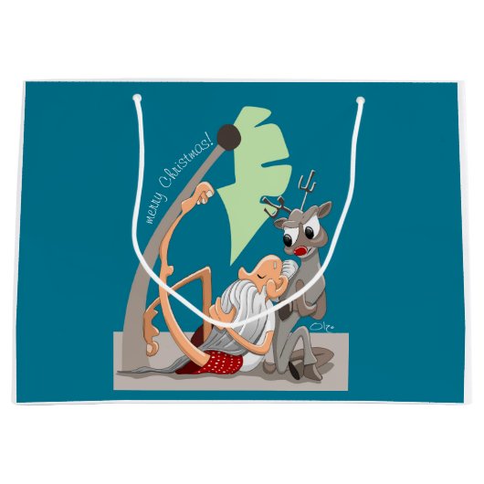 kerstvibes groot cadeauzakje (Voorkant)