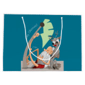 kerstvibes groot cadeauzakje (Achterkant)