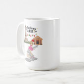 kerstvibes koffiemok (Voorkant links)