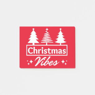 kerstvibes post-it® notes