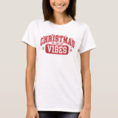 kerstvibes t-shirt (Voorkant)