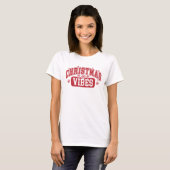 kerstvibes t-shirt (Voorkant volledig)