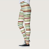 kerstviering gestreept leggings (Links)