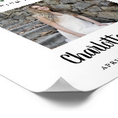 kerstviering van de levenfoto poster (Hoek)