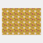 Kerstviering Wrapping Paper Set van 3 (Voorkant 2)