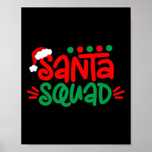 kerstvierkant gezin bij kerstkerstkerstkerstkerstk poster