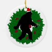 kerstvierkant keramisch ornament (Achterkant)