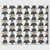 Kerstvillain Cadeaupapier (Vlak)