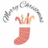 kerstvinylstickers sticker (Voorkant)