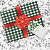 kerstvis in Labels met witte holte Stropdas op Cadeaulabel