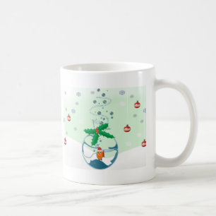 Kerstvis Koffiemok