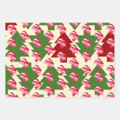 Kerstvis Santa Hat Funny Vist Inpakpapier Vel (Voorkant 2)