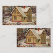 kerstVisitekaartje Visitekaartje (Voorkant / Achterkant)