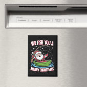 Kerstvisser Vist Grappige Koele Sinterklaas Magneet (Insitu (Vaatwasser))