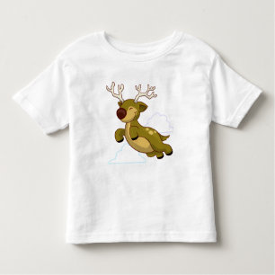 kerstvliegrenrenrenrenrendiertje kinder shirts