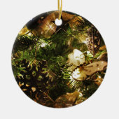 kerstvlinder keramisch ornament (Voorkant)