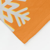 kerstvlinderbank fleece deken (Hoek)