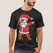 kerstvlinderkerstman met licht T-shirt