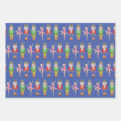 kerstvoedingskraker Ballet Dancer Inpakpapier Vel (Voorkant 3)