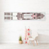 kerstvoedingskraker Flannel roze banner (Insitu)