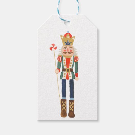 Kerstvoedingskraker Oom Drosselmeyer Gift Labels Cadeaulabel (Voorkant)