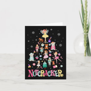 kerstvoedingskraker Squad Ballet Dance Matking F Kaart