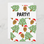 Kerstvoetbal Kaart (Voorkant / Achterkant)