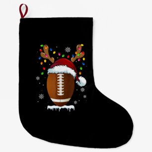 Kerstvoetbal Lichtjes Funny Boys Mannen Sport Grote Kerstsok